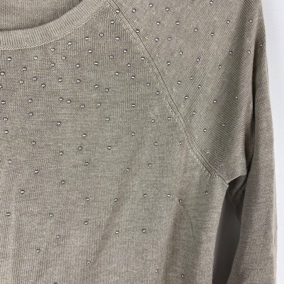 White House Black Market tan sweater size‎ small - Picture 3 of 5